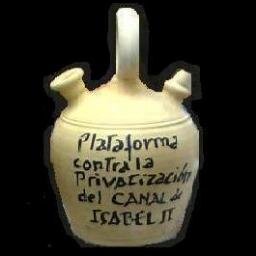 Plataforma contra la Privatización del Canal de Isabel II