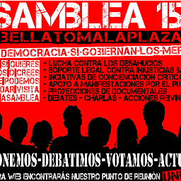 Asamblea 15M Marbella Toma La Plaza