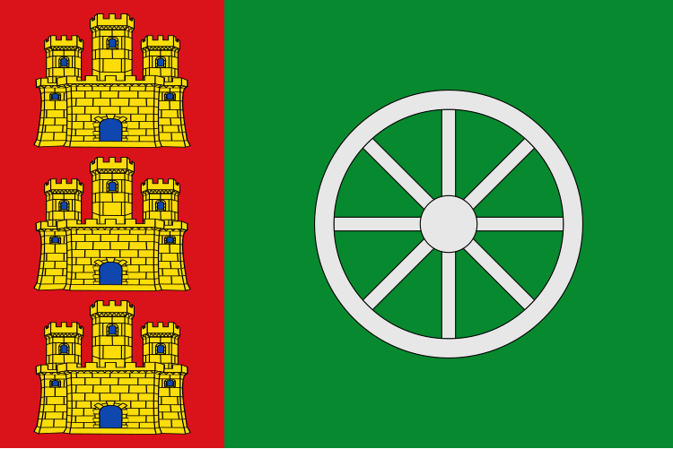 Archivo:Bandera de Rueda.svg