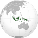 Mapa de Indonesia