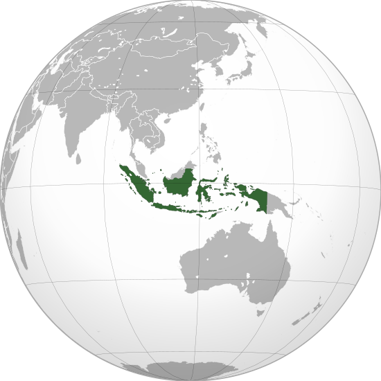 Archivo:Indonesia (orthographic projection).svg