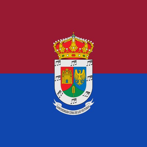 Archivo:Bandera de Sanchidrián.svg