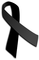 Black Ribbon.svg