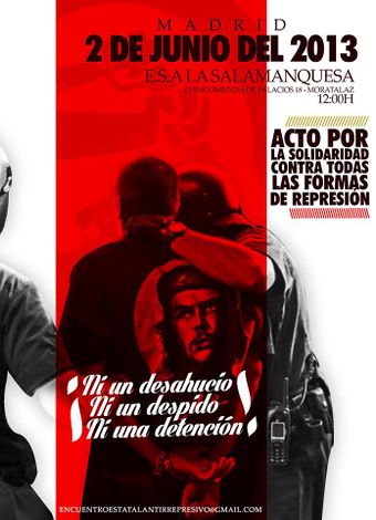 Acto por la solidaridad contra todas las formas de represión