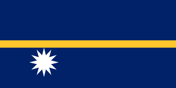 Archivo:Flag of Nauru.svg