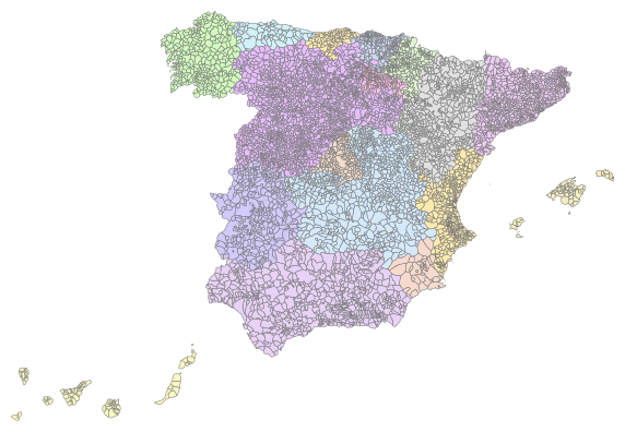 Archivo:Municipalities of Spain.svg