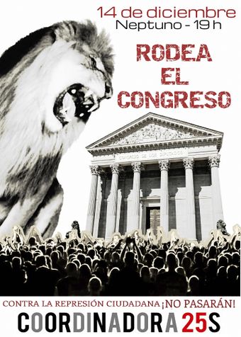 Rodea el Congreso 14D