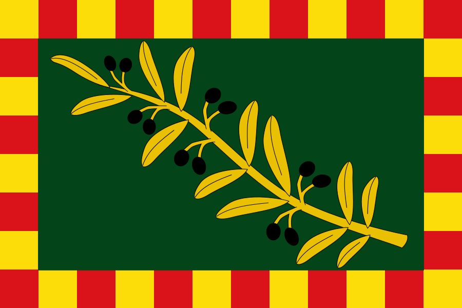 Archivo:Bandera de les Garrigues.svg