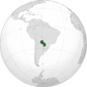 Mapa de Paraguay