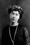 Alexandra Kollontai en 1900.