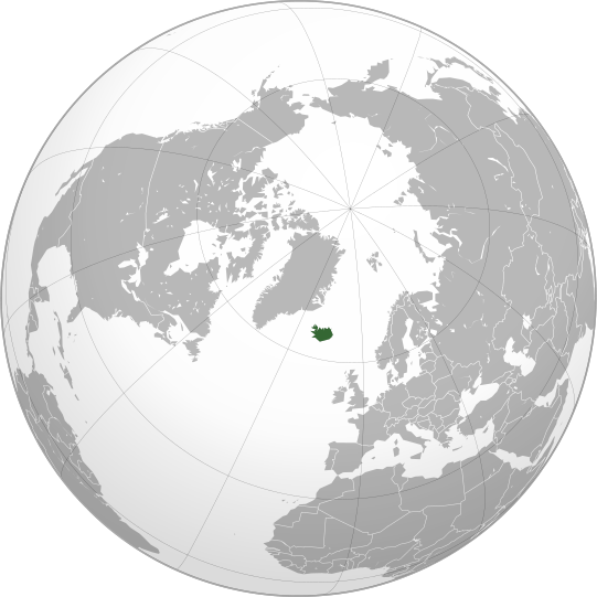 Archivo:Iceland (orthographic projection).svg