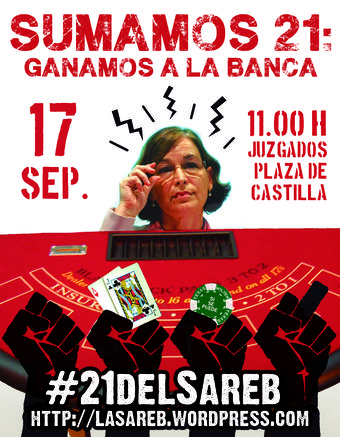 Concentración por el juicio a las #21delSareb