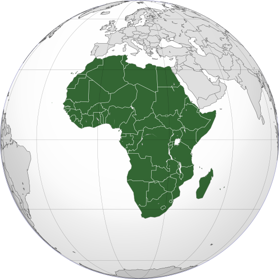 Archivo:Africa (orthographic projection).svg