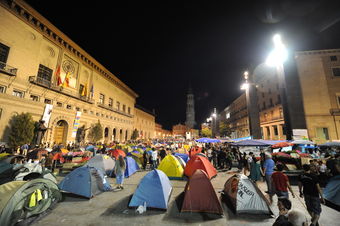 Acampada Zaragoza