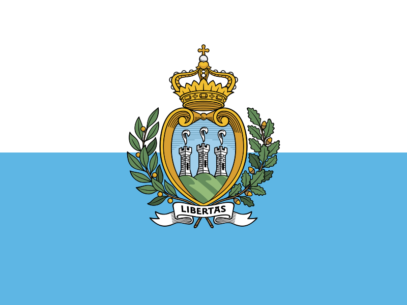 Archivo:Flag of San Marino.svg