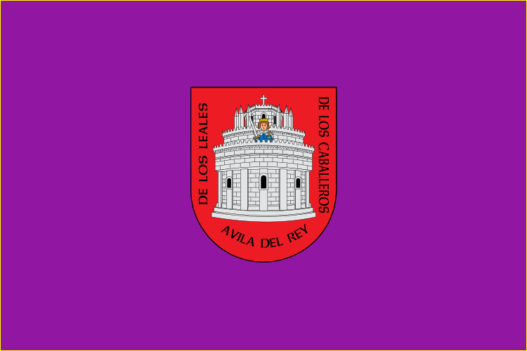 Archivo:Bandera de Ávila.svg