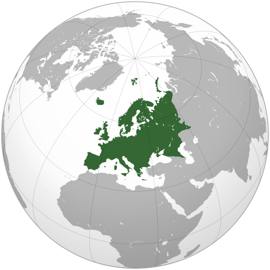 Archivo:Europe (orthographic projection).svg