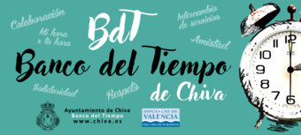 Cartel del Banco del Tiempo de Chiva