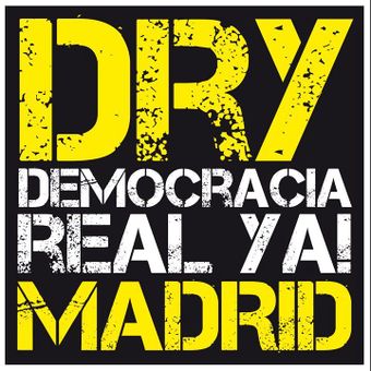 Plataforma Democracia real YA! Madrid