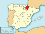 Mapa de Comunidad Foral de Navarra